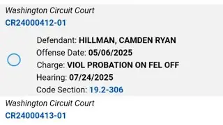 Quick Update On Camden Hillman / Crackin' Cases and HIS CRIMES