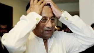 Dunya News - Police serve arrest warrants to Musharraf at AFIC
