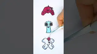 Alphabet Lore Puzzle MIX #howtodraw #alphabetlore #puzzles #drawing #drawbeast