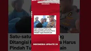 Polisi rakyat nangis mutasi AKBP Condro Kapolres Serang #indonesiaupdate #polisi #polisibaik