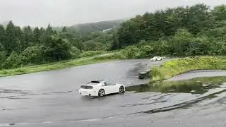 Rainy drift day at Ebisu with my 300zx (feat Fausto and Sammit)