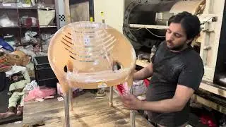 This Process Is So Satisfying! How Plastic Chairs Are Made from Recycled Waste Materials