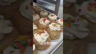 Any 4 items $20. Wednesdays at Sugar Shane&rsquo;s! #cookies #atlanta #atlantafood #atlantarestaurants