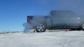 2018 Silverado Hard Revving Exhaust Fog
