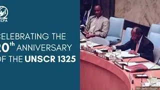 CCCPA is celebrating the 20th anniversary of the UNSCR1325