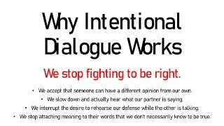 The Intentional Dialogue in Imago Relationship Therapy with Robin Newman, Therapist in Long Island
