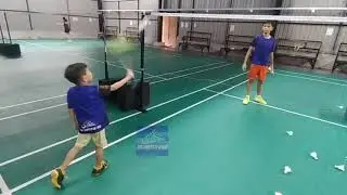Static Backhand Cross Netting (#all level) | Badminton Training &copy;&reg; Soft skills