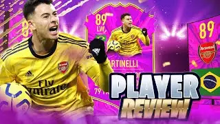 FIFA 20 INSANE 90 RATED FUTURE STARS GABRIEL MARTINELLI THE BEST CARD EVER