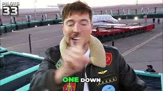 Jet Engine BLASTS Contestants OFF Platform! Can They WIN The Jet? #shorts