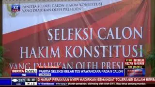 5 Calon Hakim MK Tes Wawancara