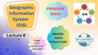 PRAKASH Batch - GIS| Lecture 8| SPATIAL DATA STRUCTURES| Raster data structure|