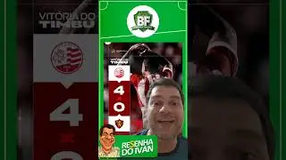 Chocolate nos Aflitos, N&aacute;utico 4 a 0 Sport, Resenha do IVAN 🔥🔥 👀😱#futebol #resenha