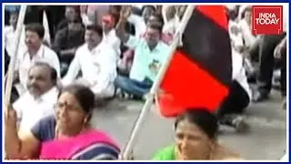 TN Oppn Holds Another State-Wide Protest Against Bus Fare Hike