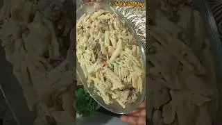 White Sauce Chicken Pasta |saharicooking special |#ytshorts