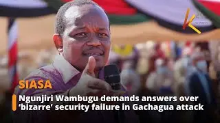 Ngunjiri Wambugu demands answers over &lsquo;bizarre&rsquo; security failure in Gachagua attack