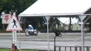 980328新竹安駕指導教官第一次示範警政競技路線