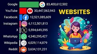 The Most Popular Websites in the World | 1993 - 2024