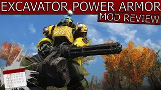 Fallout 76's Excavator Power Armor For Fallout 4 - Fallout 4 Mod Review