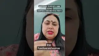 IRON, SOURCES AND FUNCTIONS 🤔। #nios #viral #video #shorts #short