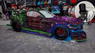 The first all forged carbon mustang! | LA Auto Show 2025 Car Review with @THEMAGICMANINC Part 2!