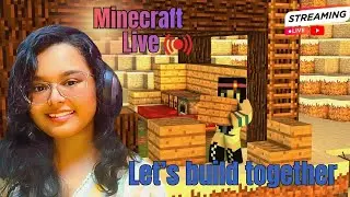 Minecraft Live/ Building a house/ ELSA GAMER OP