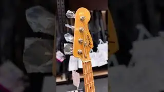 Fender Standard Precision Bass Guitar, Maple FB, Olympic White