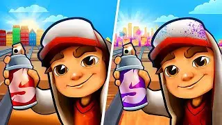 Subway Surfers Winter Bali 🆚 Subway Surfers Winter Holiday, Subway Surfers Map Comparison