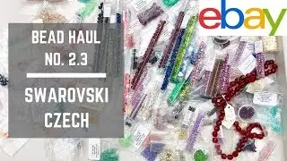 Bead Haul No. 2.3 | Swarovski bicones & Czech fire polished rounds
