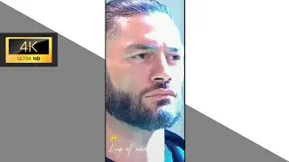 new 😎attitude status ll Roman Reigns 4k status ll new full screen 4k status ll 4k attitude status ll