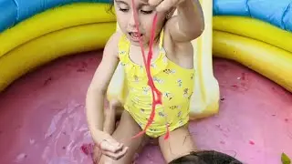 Como fazer pulseira de Slime com Charlotte 🤩😄 #shorts #slime