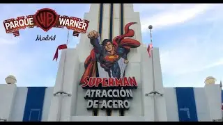 Superman Atracci&oacute;n de Acero (POV) | Halloween Warner Madrid 2025