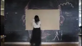 Time Lapse Sketch of Charles and Ray Eames