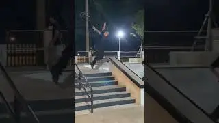 Perfect Tre Flip To 50-50 Grind 😎😳😯😎🔥🛹❗️
