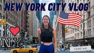 NEW YORK CITY TRAVEL VLOG - USA Road Trip Ep. 1/10 | Vlog #16