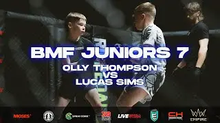 BMF Juniors 7 | Olly Thompson vs Lucas Sims | Junior MMA