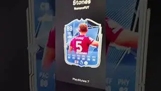 John Stones 🏴󠁧󠁢󠁥󠁮󠁧󠁿 Player Pick SBC ✅ #johnstones #playerpick #sbc #stones #sbcs #mancity #fc25 #fut