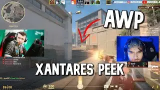 XANTARES peek AGAINST awp.. 🔥