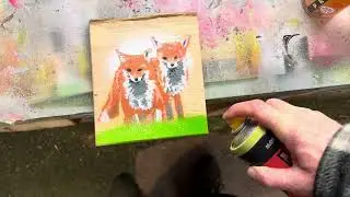 Stencil art trade secrets revealed by professional graffiti artist