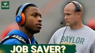 PRESSURE: Why One Expert Says DJ Lagway Can SAVE Dave Aranda's Job, He Brings BUZZ Back to Baylor?