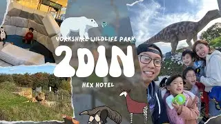 [VLOG] - 約克郡超抵玩一泊二日動物園Staycation！Yorkshire Wildlife Park x HEX Hotel
