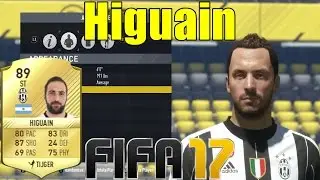 FIFA 17 - Higuain - Virtual Pro Look A Like Tutorial ( with Stats )