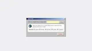 Using Quick Find in PastPerfect 5.0