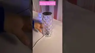 Crystal lamp // Amazon rs.499 ... #amaze craftee