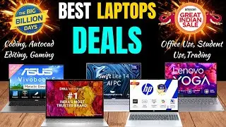 🔴LIVE : Best Laptop & IPhones  Deals in Flipkart BBD & Amazon Sale 2025 - HP, ASUS,ACER,DELL,LENOVO