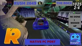 I messed Up Re-Post Project-R Rush 2049 Native Pc Port Install
