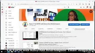 Finding EDPM Multiple Choice Videos