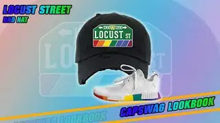Locust Street Philly Inspired Distressed Dad Hat | Locust St. Distressed Baseball Cap