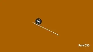 How to Make Rolling Tire Animation with Pure CSS Code?