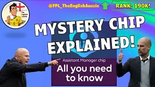 FPL - EVERYTHING YOU NEED TO KNOW - Assistant Manager Chip - Fantasy Premier League Tips 2024/25