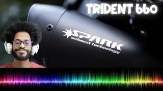 【 🔈ASMR🔈】Triumph Tident 660 Spark Exhaust RAW SOUND(No Db killer)